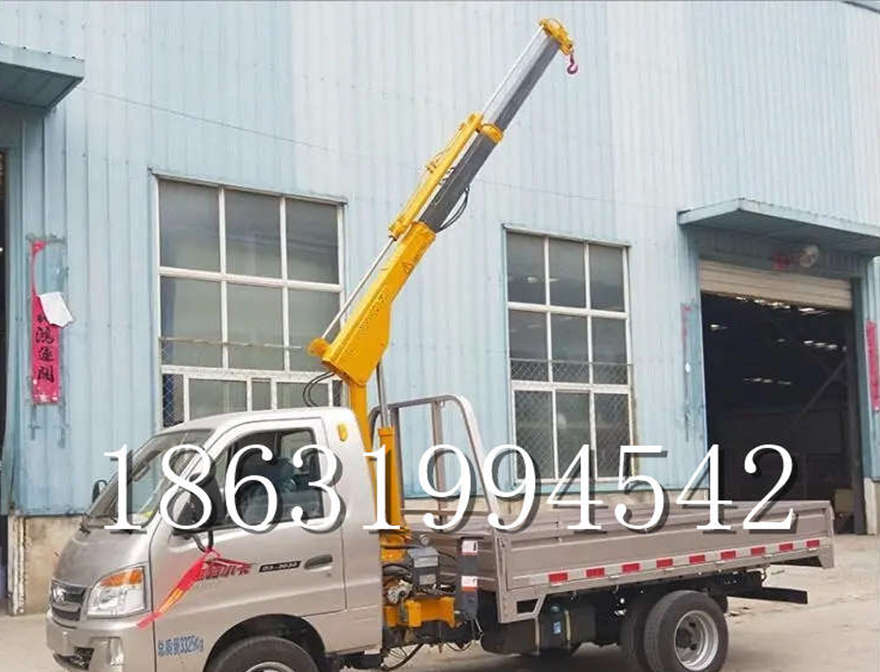 奎屯市车载吊机悬臂吊机油压随车吊多少钱3吨12V24V1吨随车吊移动车载吊机